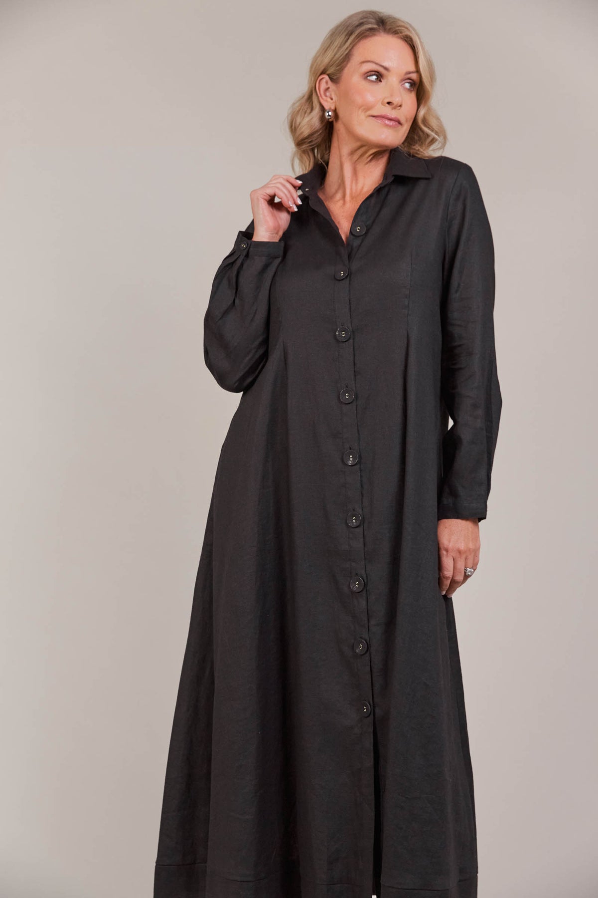 Laax Sirt Dress - black