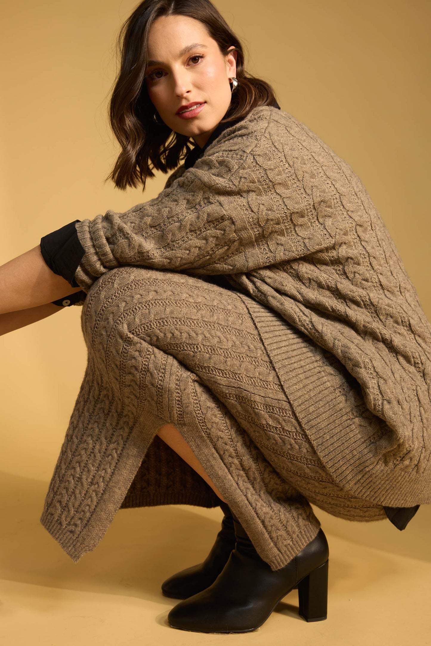 Cadiz Knit Skirt - marle