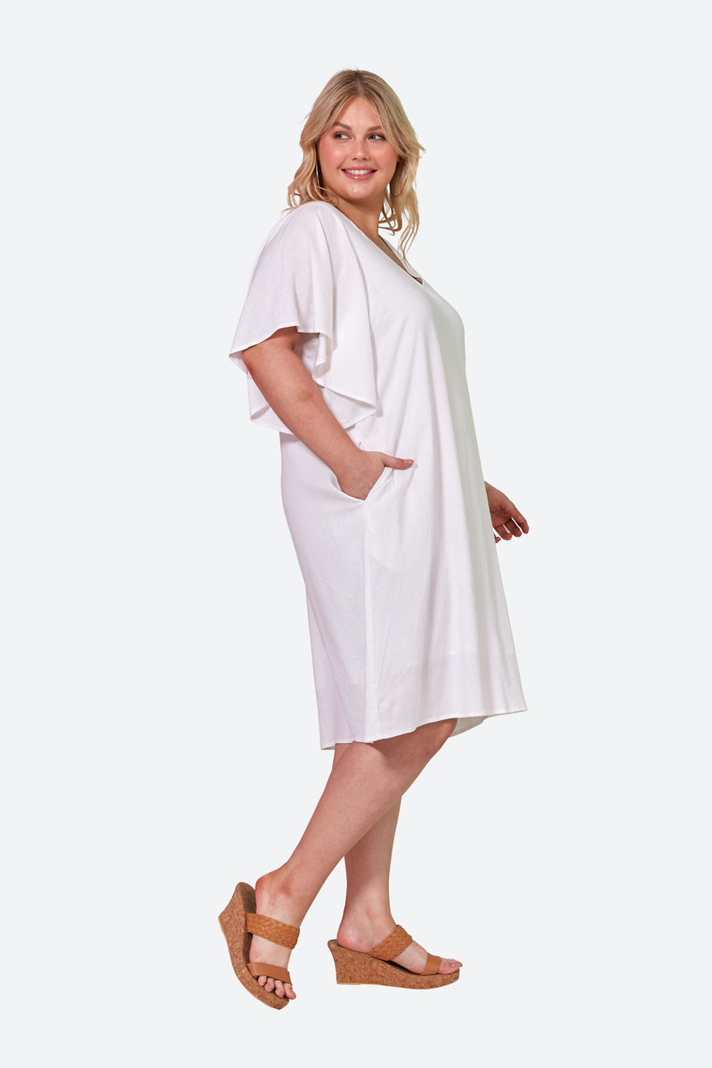 Verve Dress - White