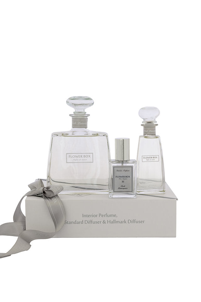 Flower Box Flowers & Pear Gift Package Absolute