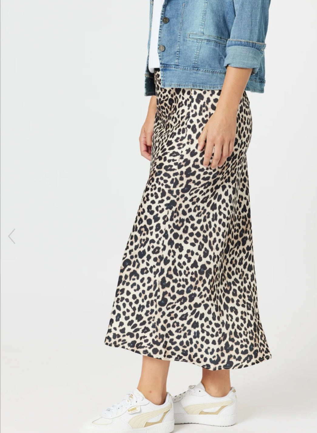 Le Marais Animal Print Skirt