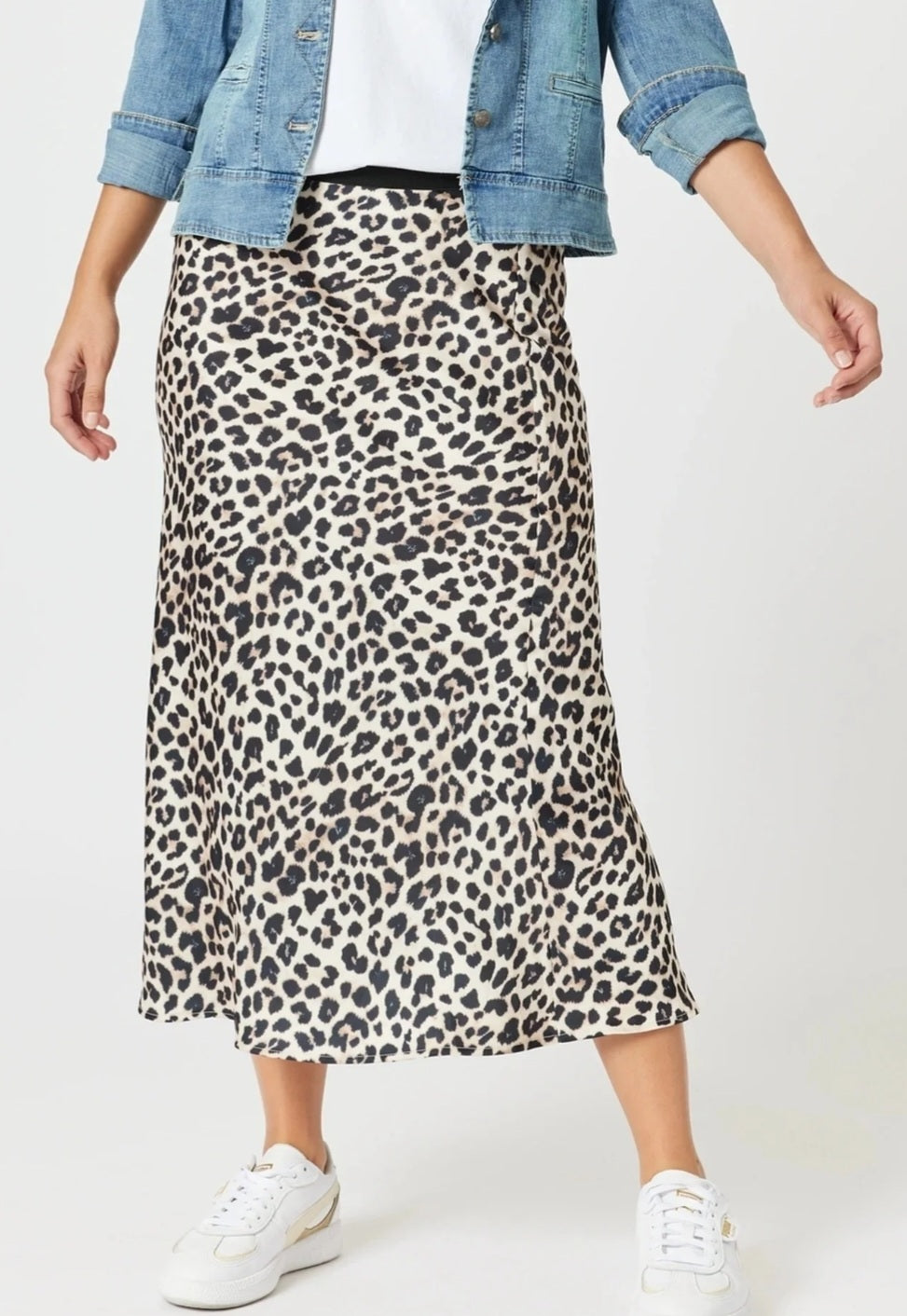 Le Marais Animal Print Skirt