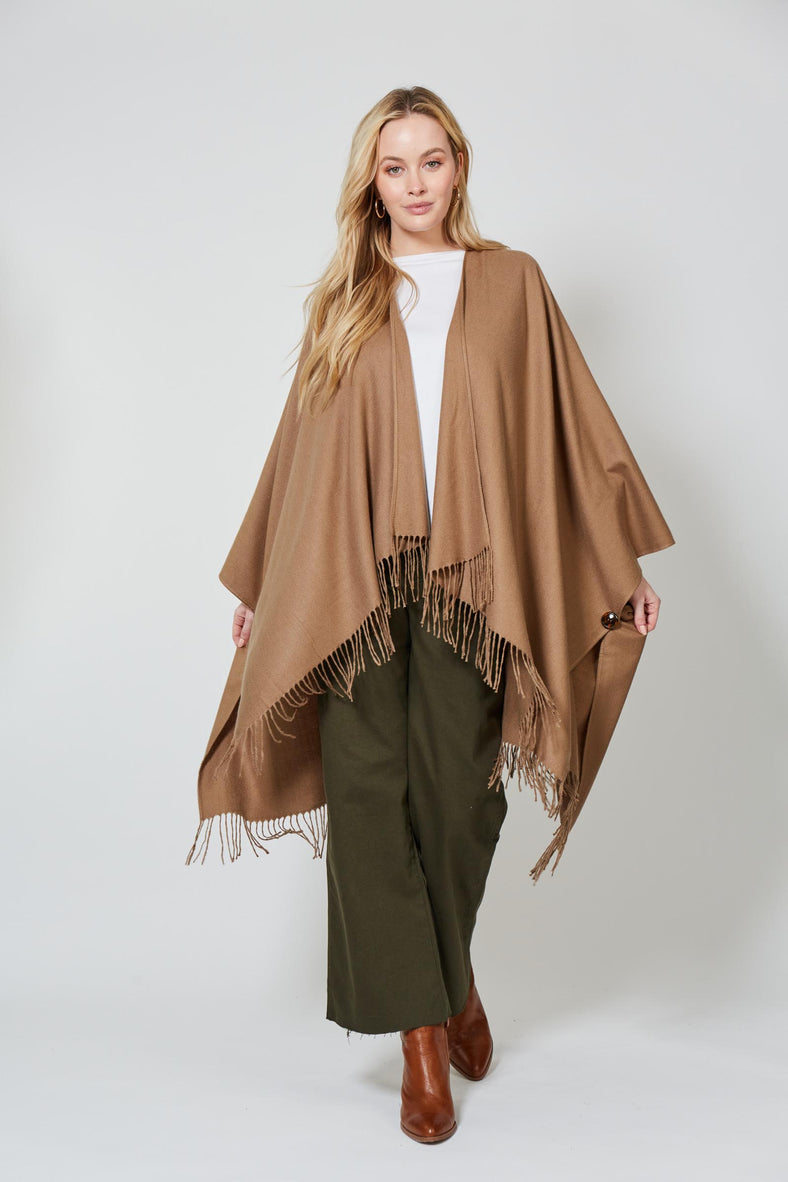 Nicoletta Cape Caramel
