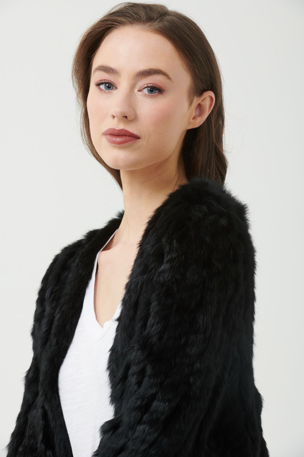 Fur Jacket - Black