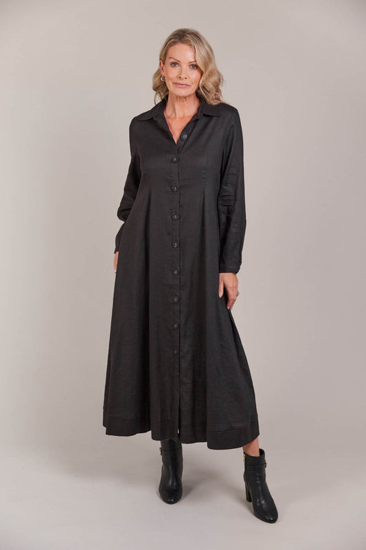 Laax Sirt Dress - black