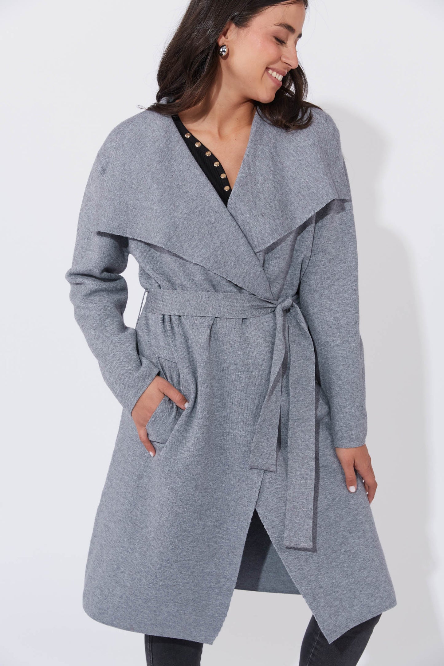 Cairo Cardigan - grey
