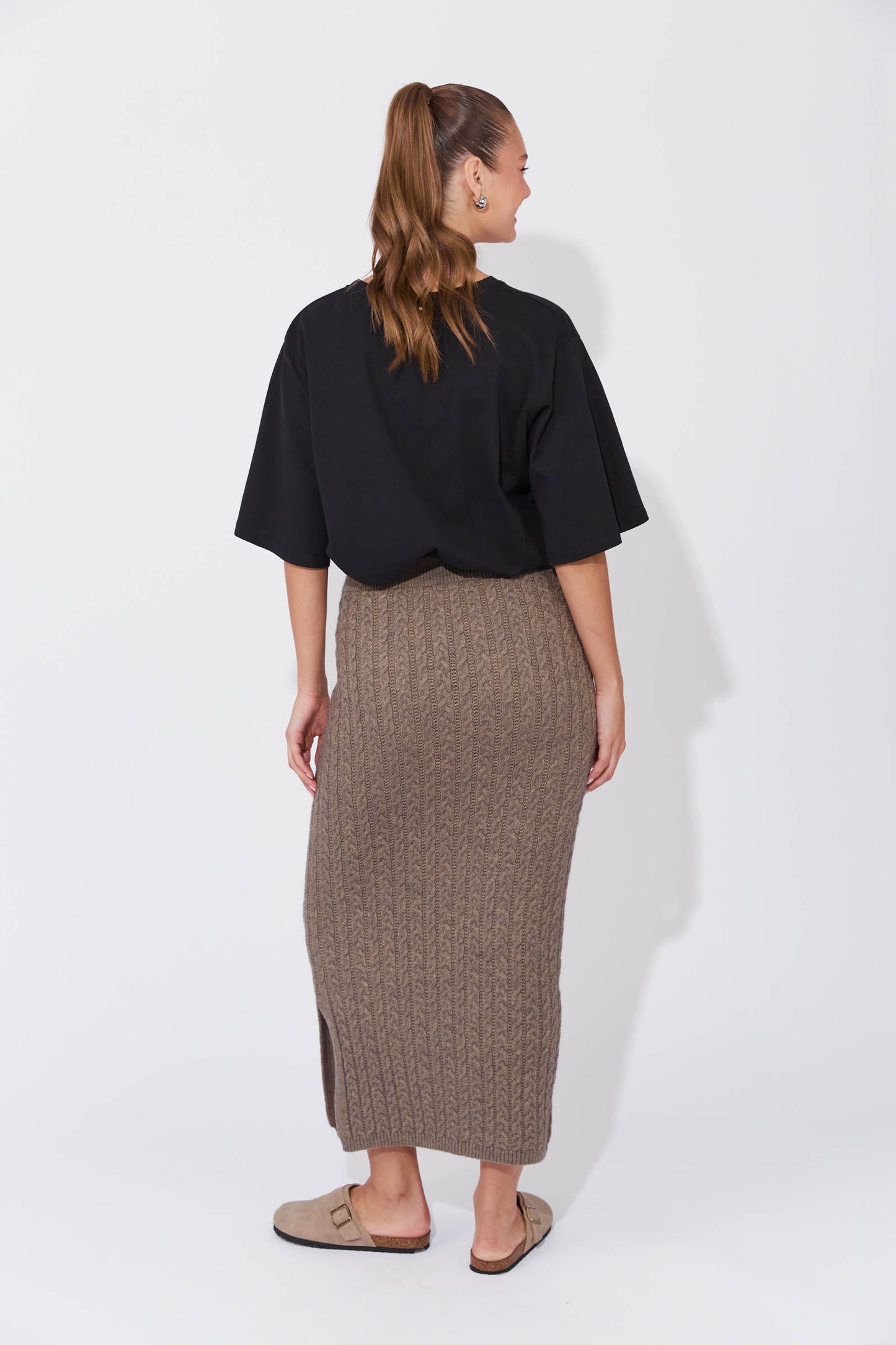 Cadiz Knit Skirt - marle