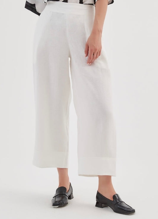 Wide Leg Linen Pants