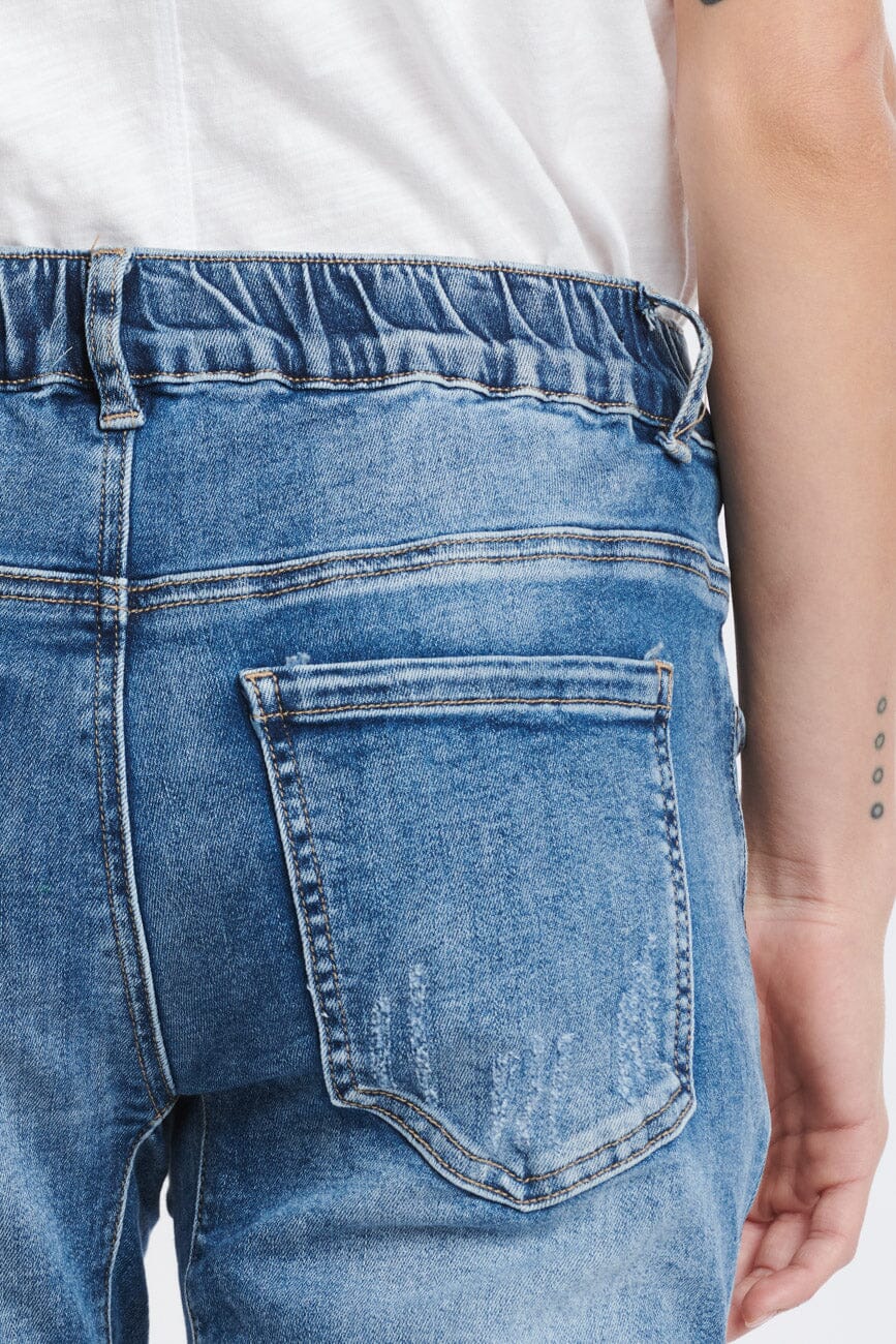 Emma Jeans by Italian Star - washed denim