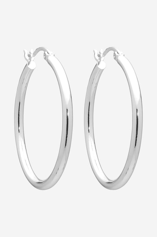 Erika Silver Hoops