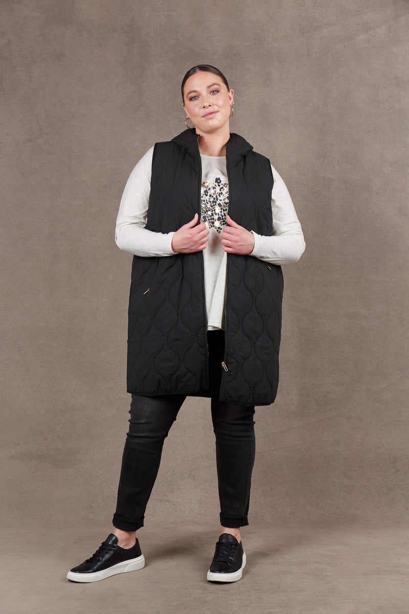 Ribe Vest Ebony