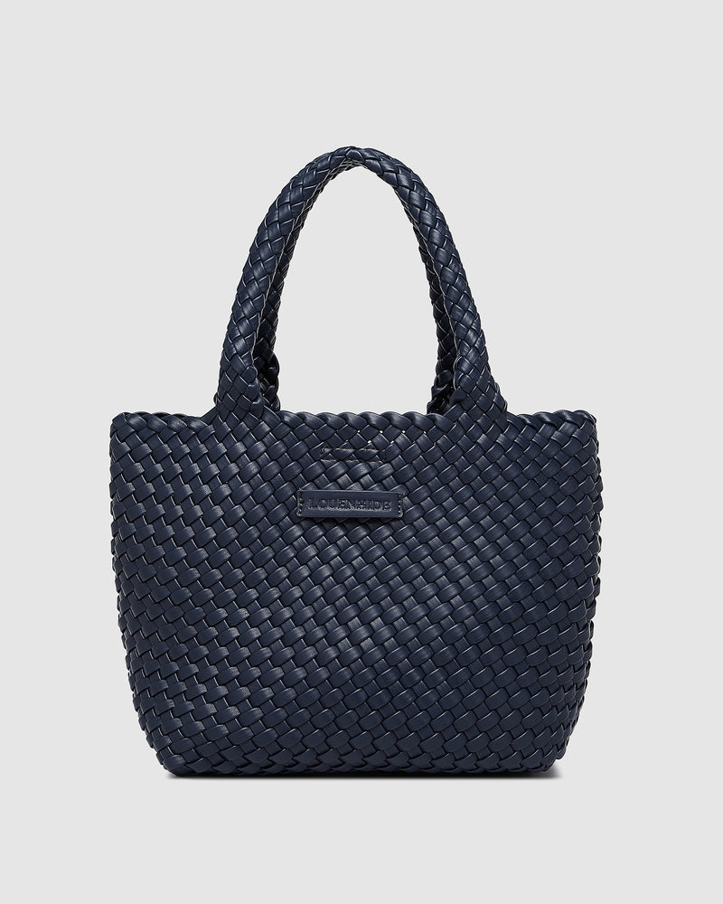 Baby Cruiser Woven Tote Navy