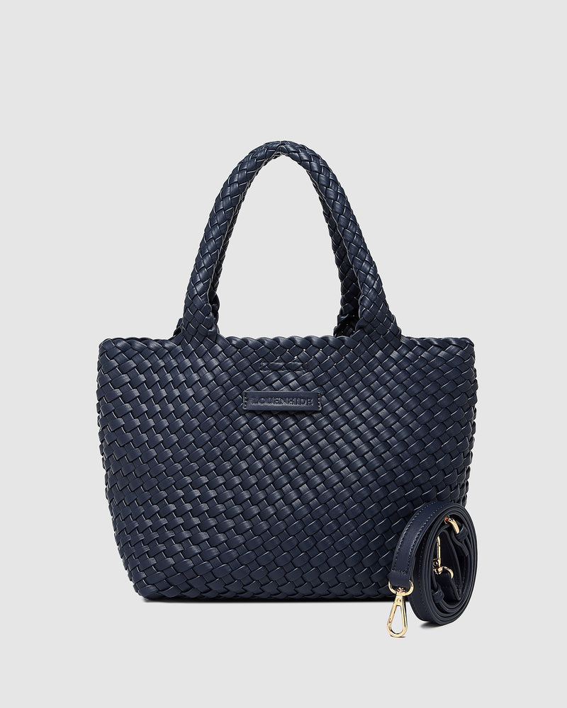 Baby Cruiser Woven Tote Navy