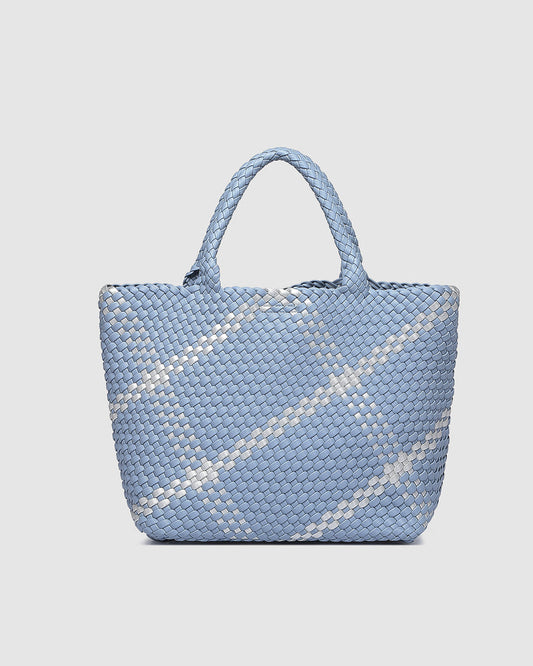 Cruiser Woven Tote - Chambray Silver