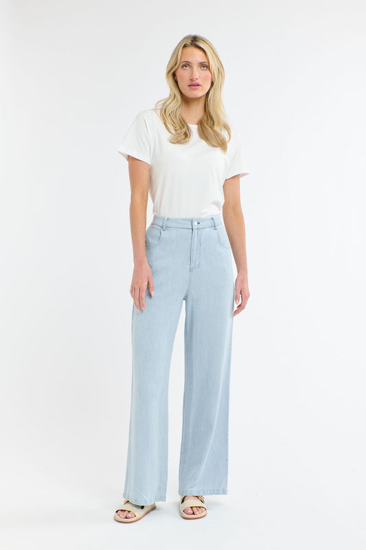 Celeste Tencel Pant Ice Blue