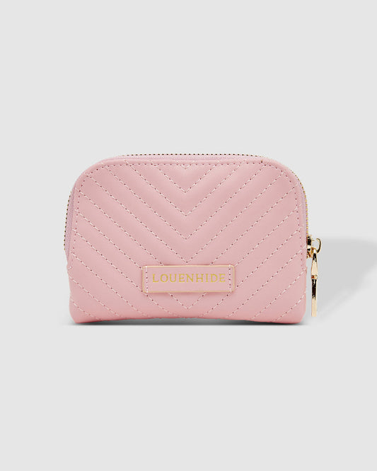 Nina Quilted Purse Pale Pink