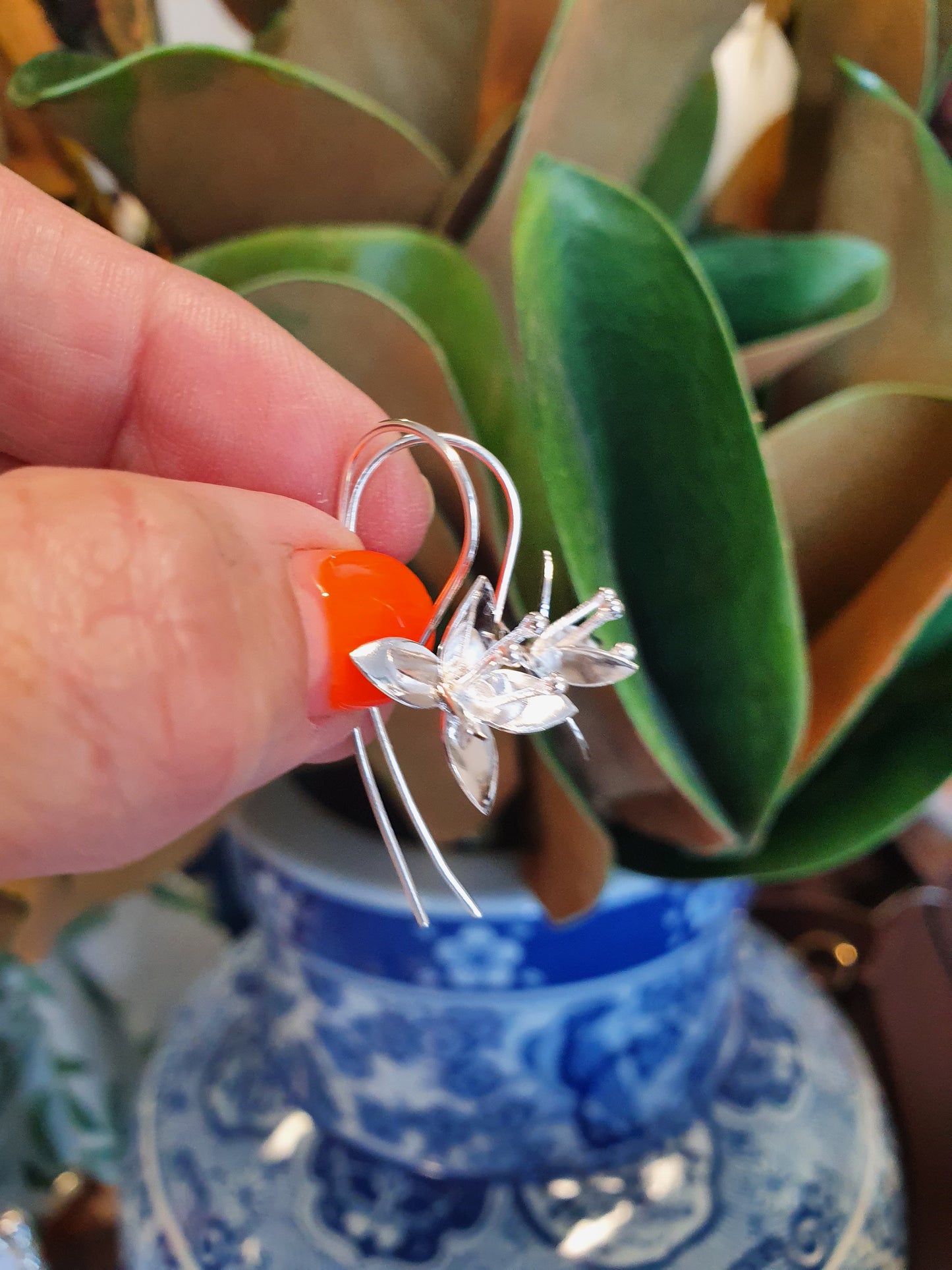 Flower Earrings - medium