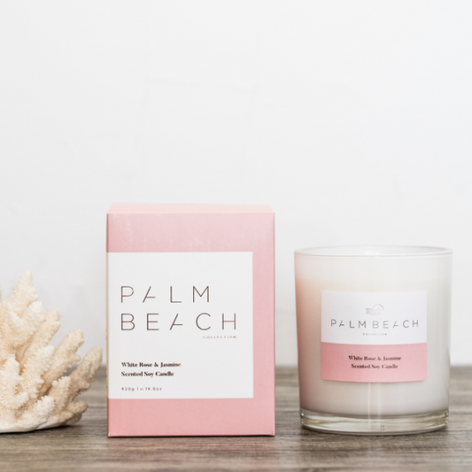 Palm Beach White Rose & Jasmine Candle