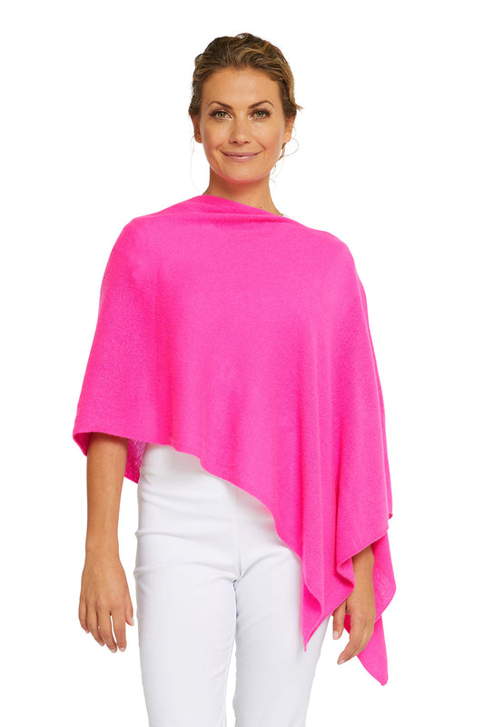 Cashmere Topper in Tickled Pink
