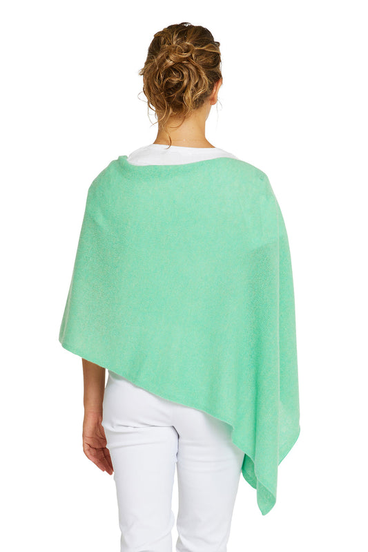 Cashmere Topper in Aloha Green