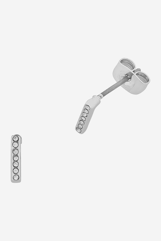 Petite Mika Earrings- Silver