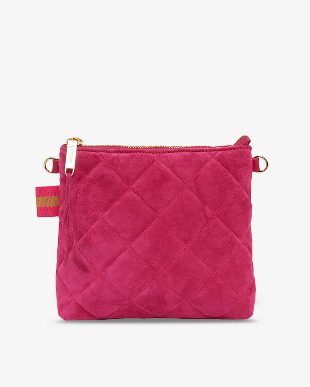 Hot pink suede bag hot sale