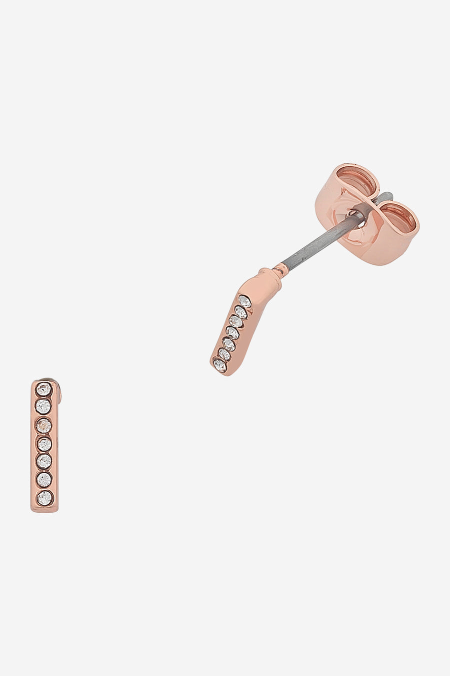 Petite Mika Earrings- Rose Gold