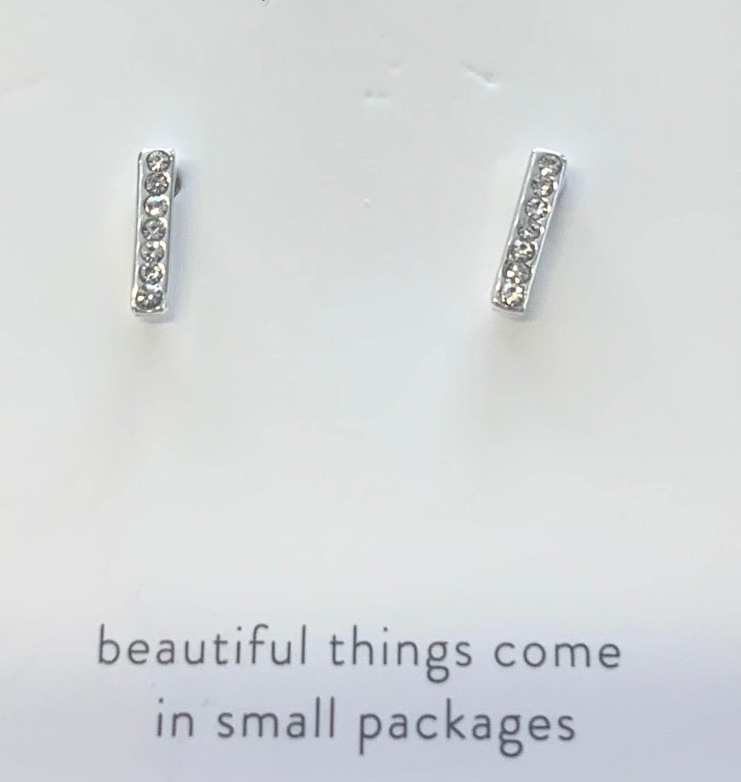 Petite Mika Earrings- Silver